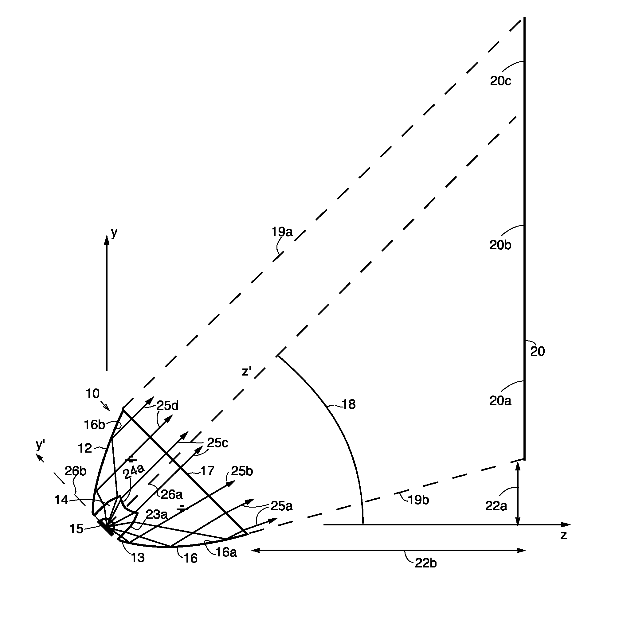 Optical element providing oblique illumination and apparatuses using same