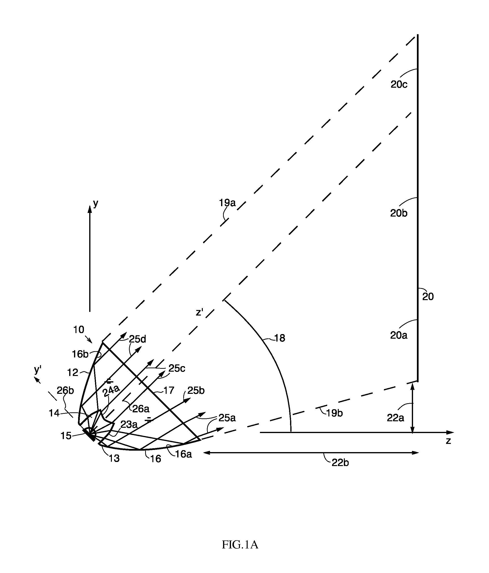 Optical element providing oblique illumination and apparatuses using same