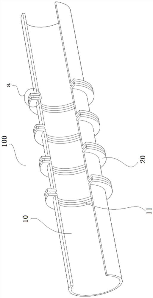 Miniaturized broadband low-frequency noise elimination pipeline