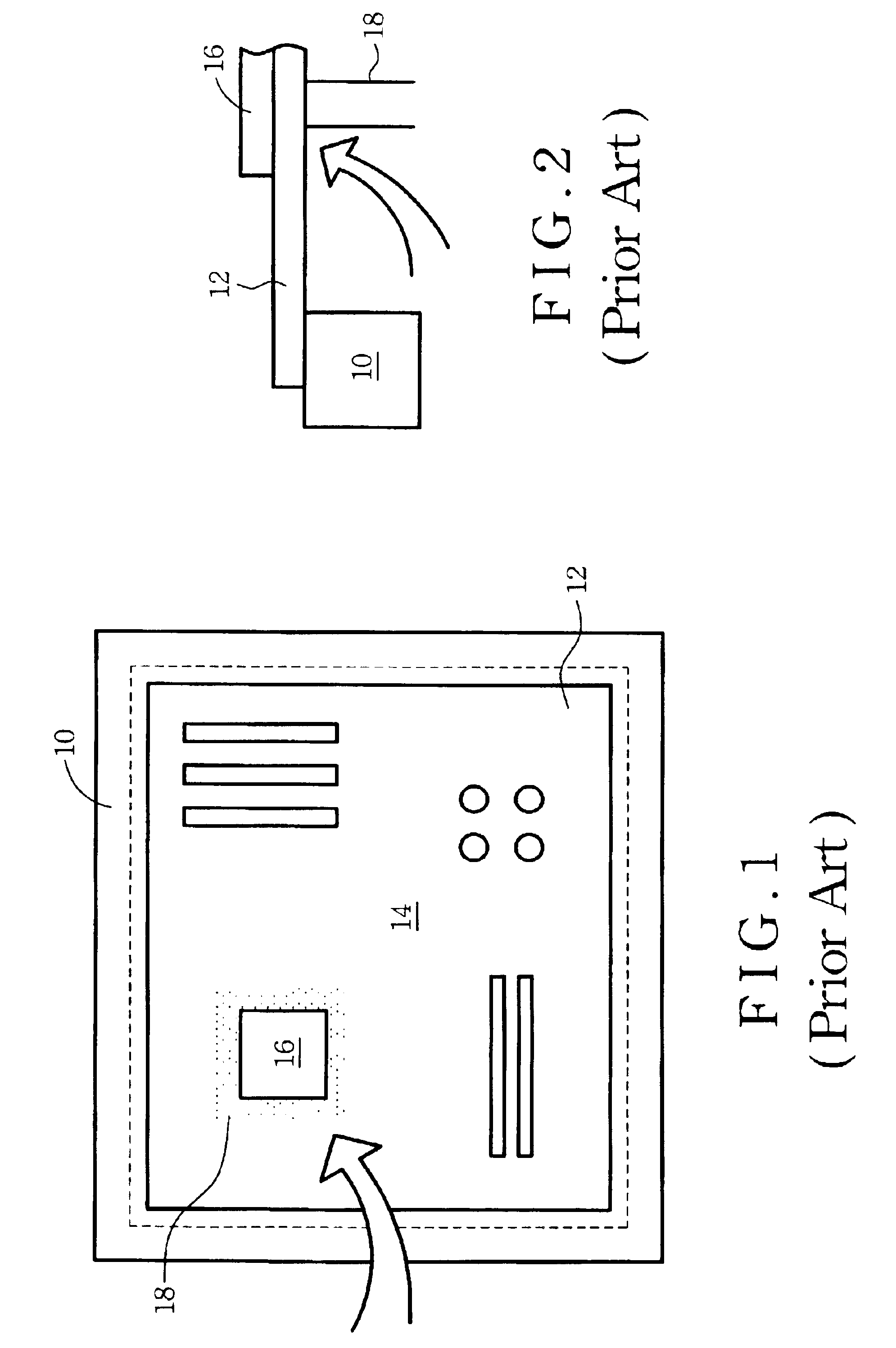 Tooling frame able to adhere to tin