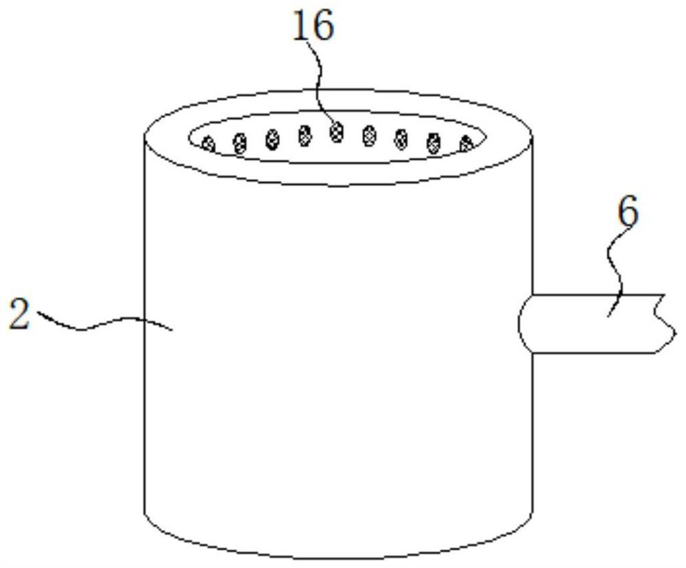 Drying device for tea oil processing pretreatment