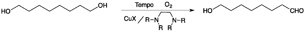 Method for preparing 8-hydroxyl caprylaldehyde