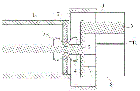 Combined-type vacuum diode