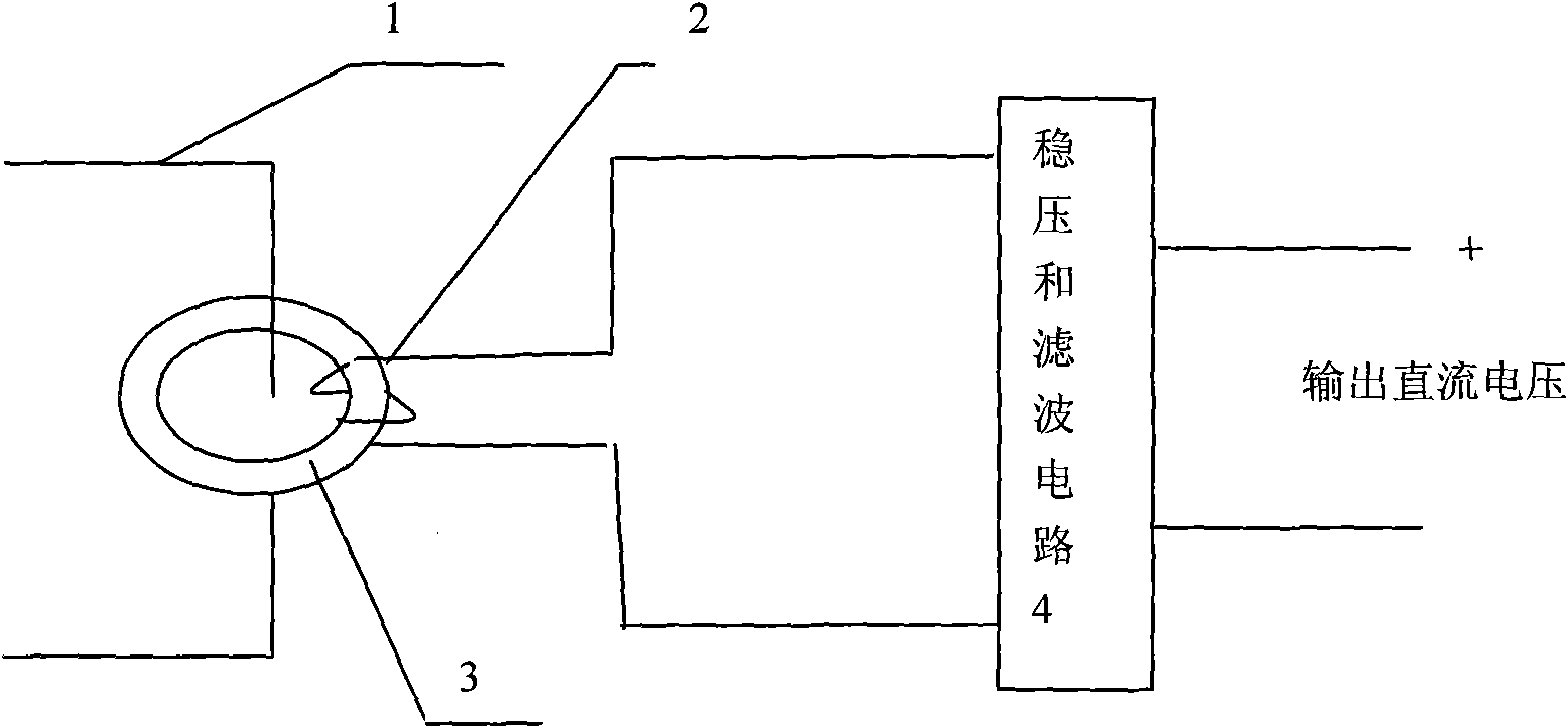 High-voltage switch contact temperature online monitoring device and method thereof