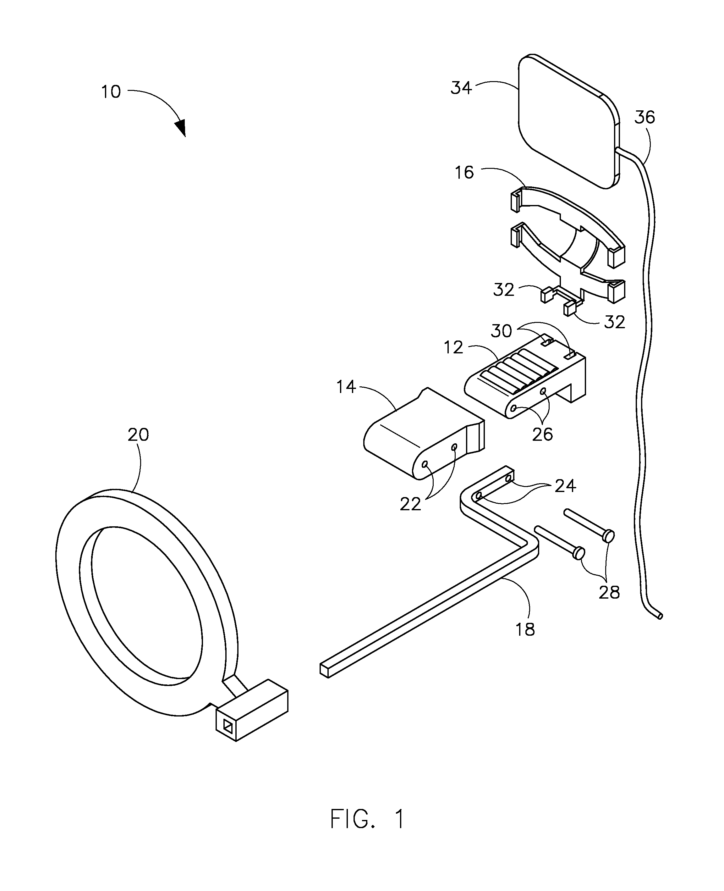 Apparatus for holding digital dental x-ray sensor and method of making same