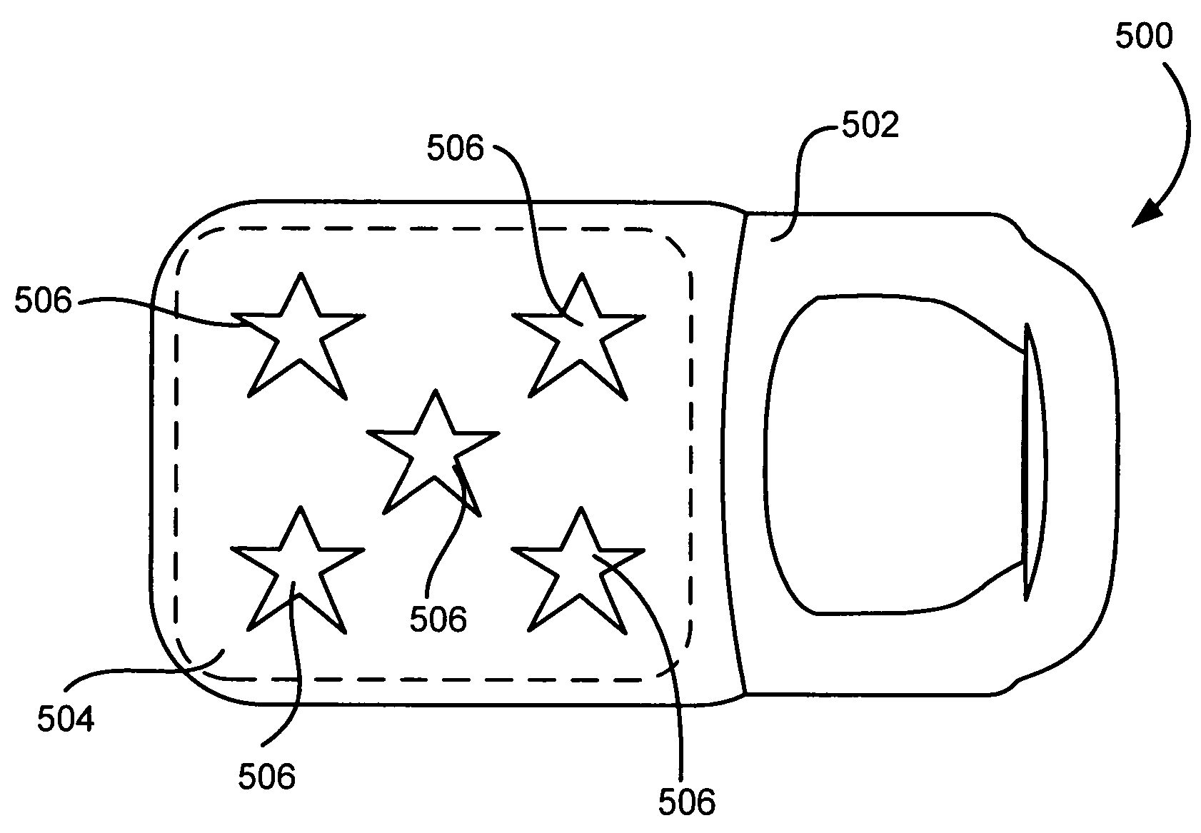 Low power, configurable display for mobile devices