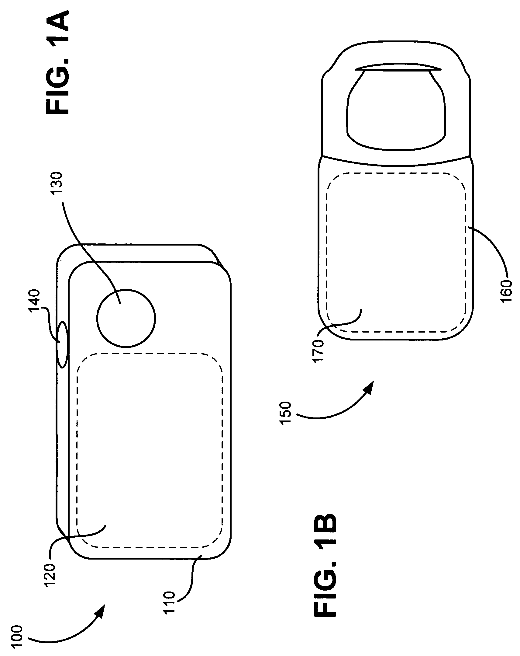 Low power, configurable display for mobile devices