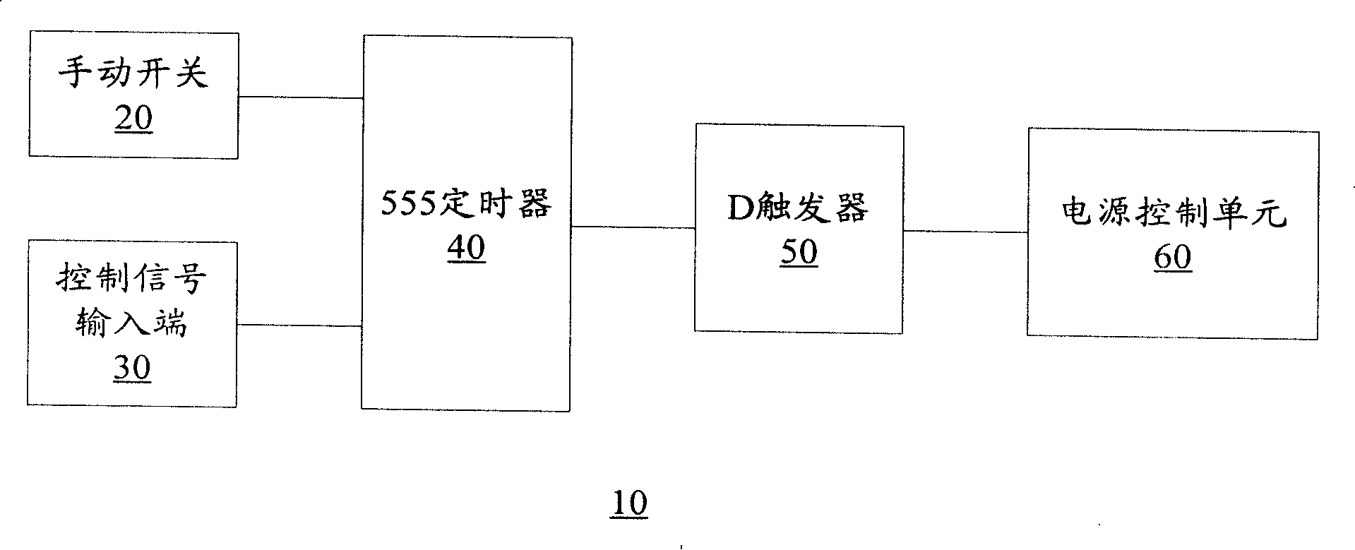 D.C. voltage stabilizing power source switching control apparatus