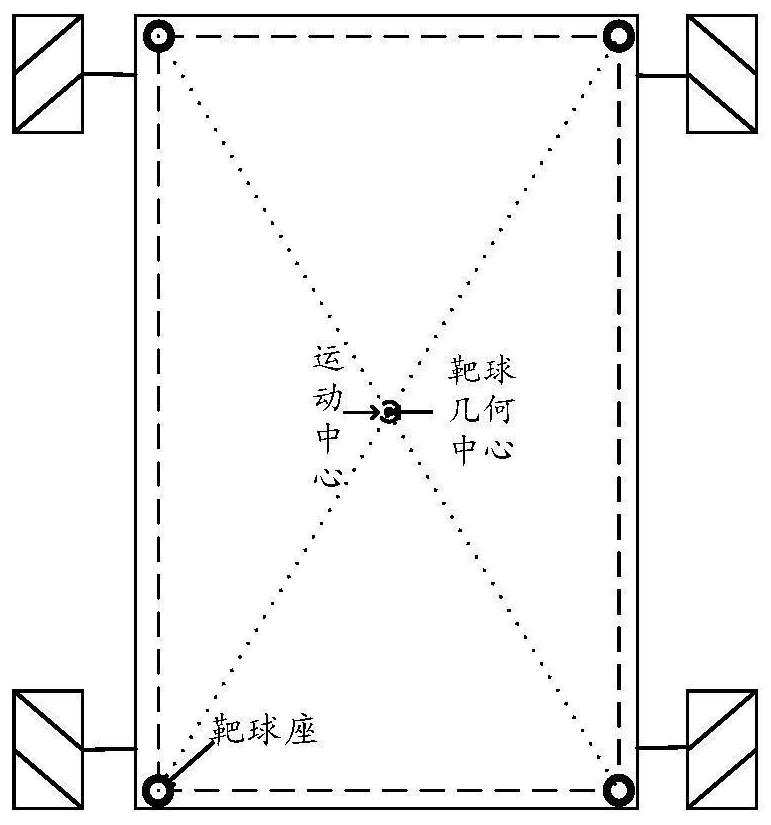 Visual target spot arrangement method based on laser radar grid map coupling