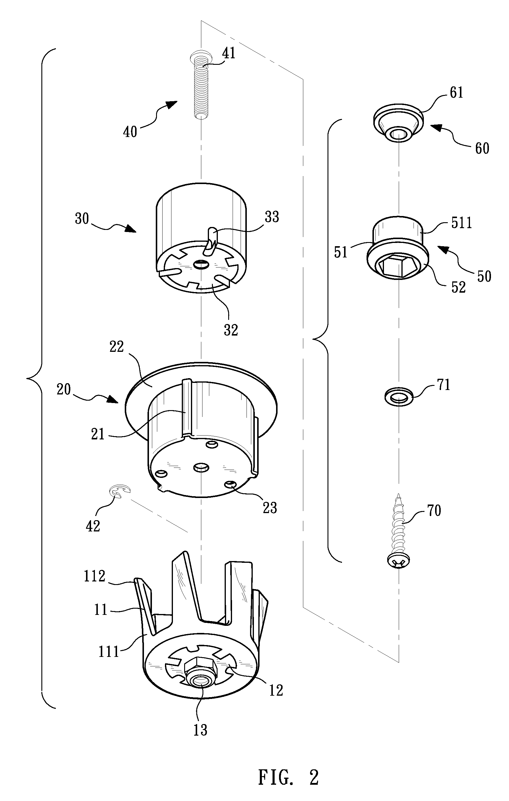 Fastening device