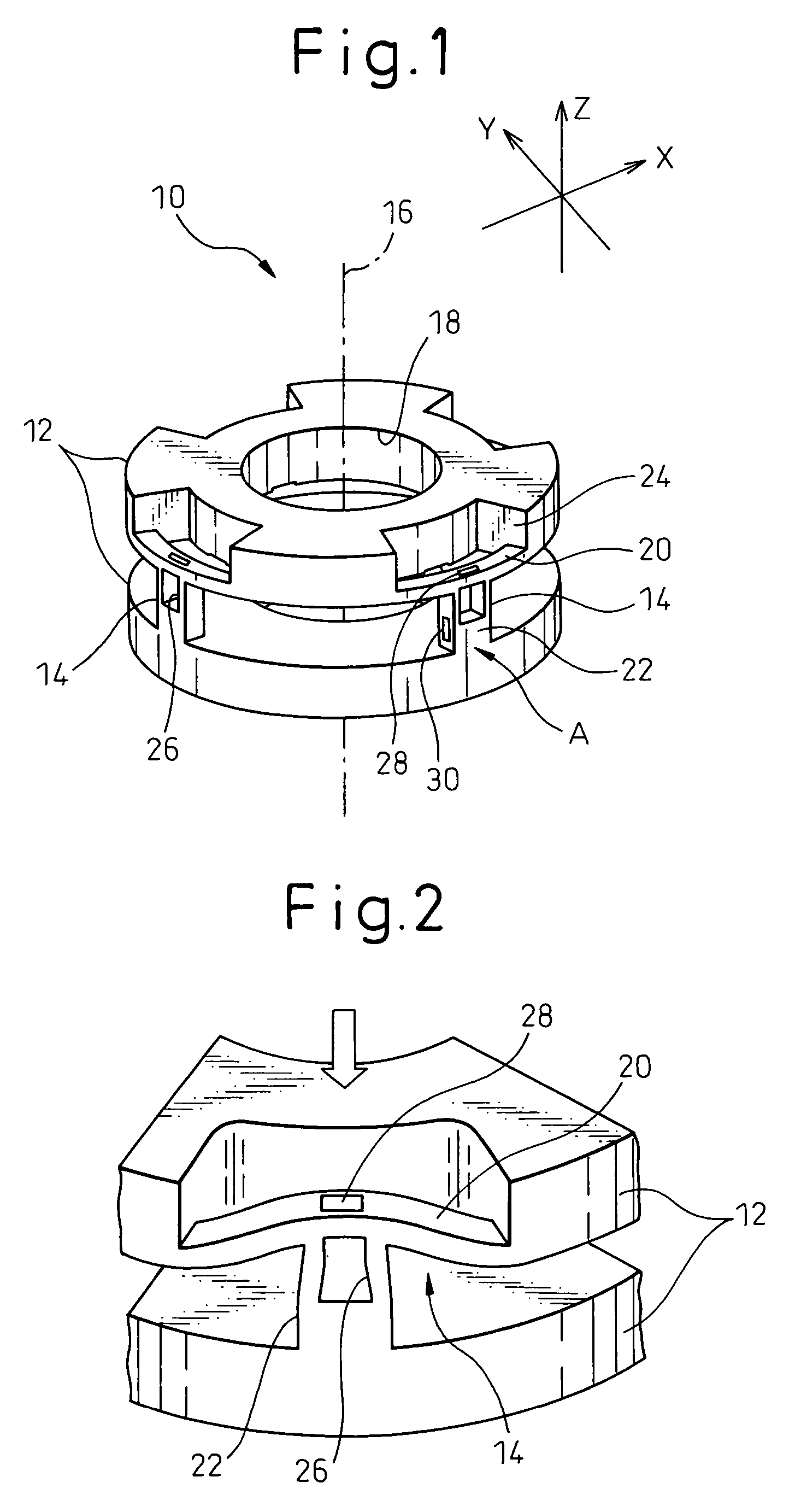 Six-axis force sensor