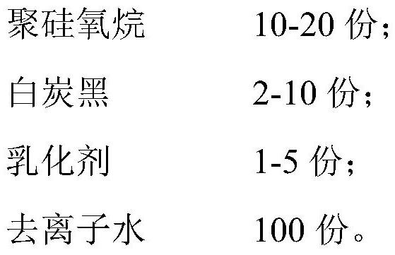 A kind of defoamer for carboxyl nitrile latex and preparation method thereof