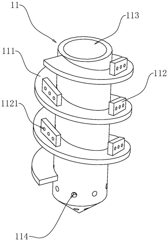 Hole guiding and pile planting equipment and construction method