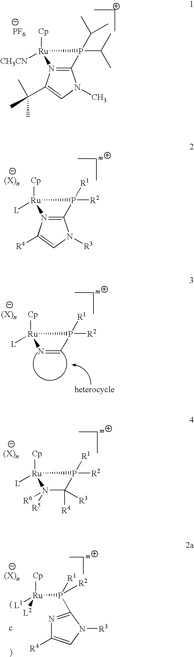 Catalysts for alkene isomerization and conjugating double bonds in polyunsaturated fats and oils