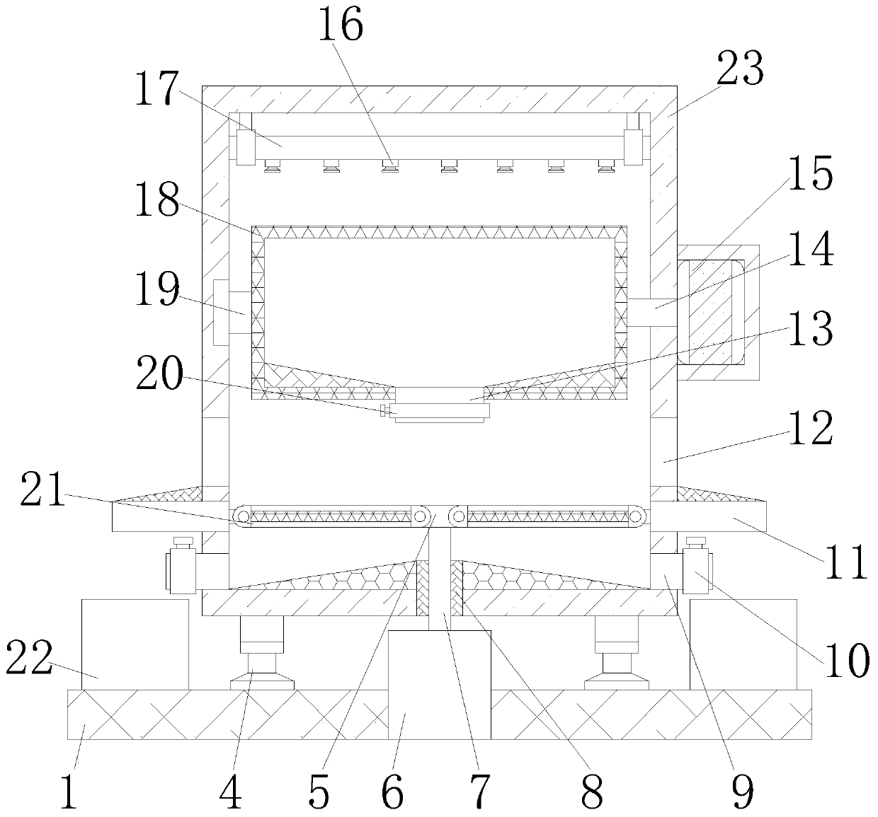 A malt pretreatment device