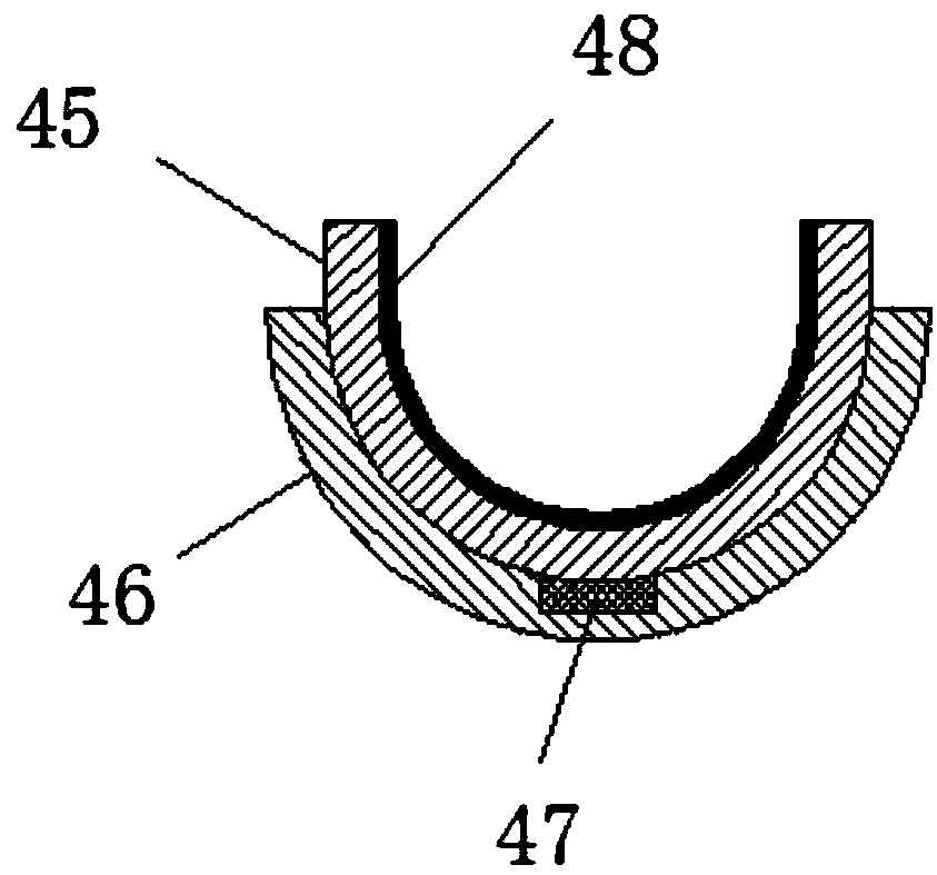 Massage device for rehabilitation department treatment