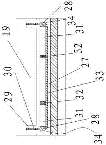 A robot for detecting the inner wall of a large steel container