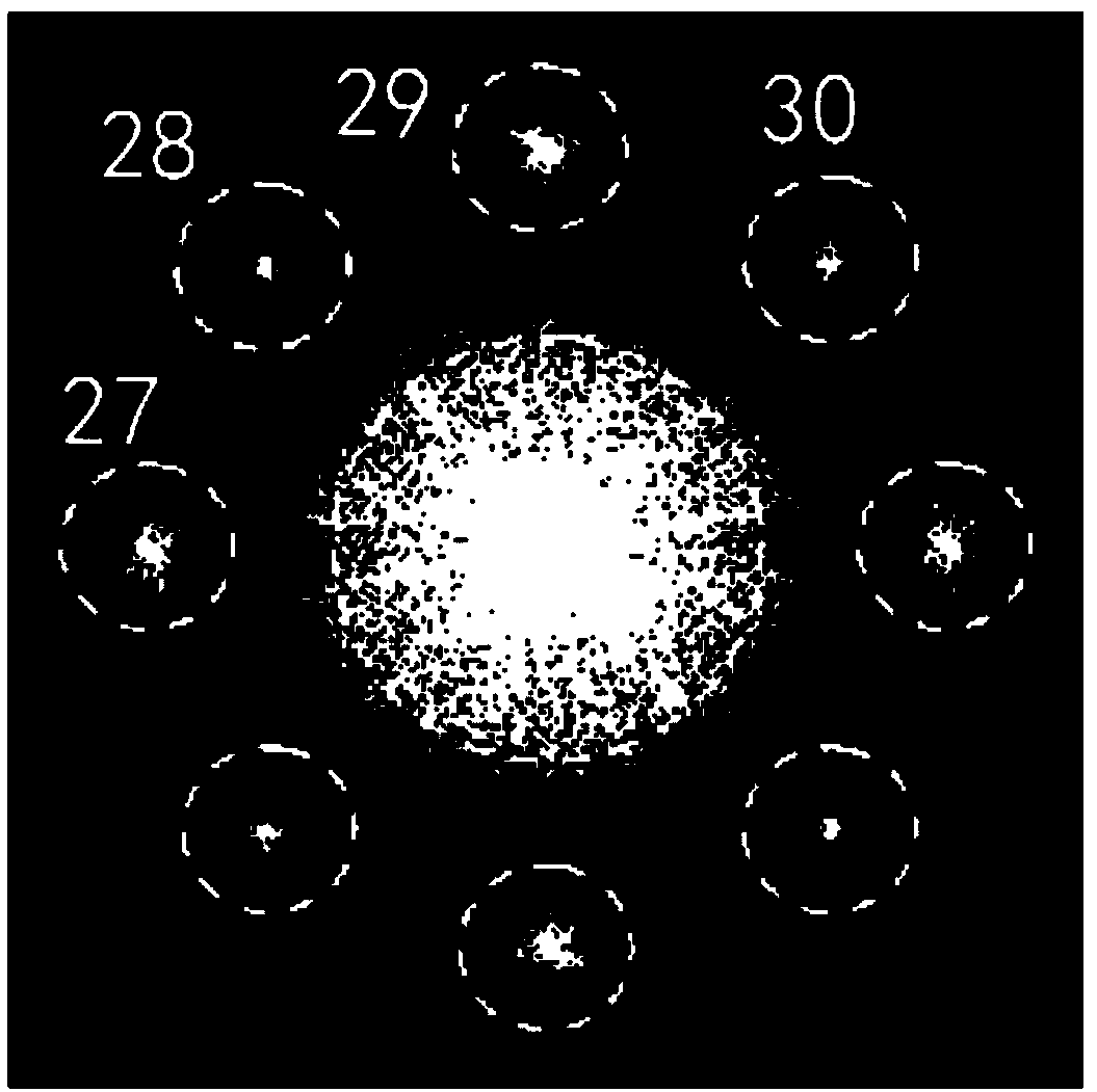 Holographic measuring method of two-dimensional Jones matrix parameters and implementation device