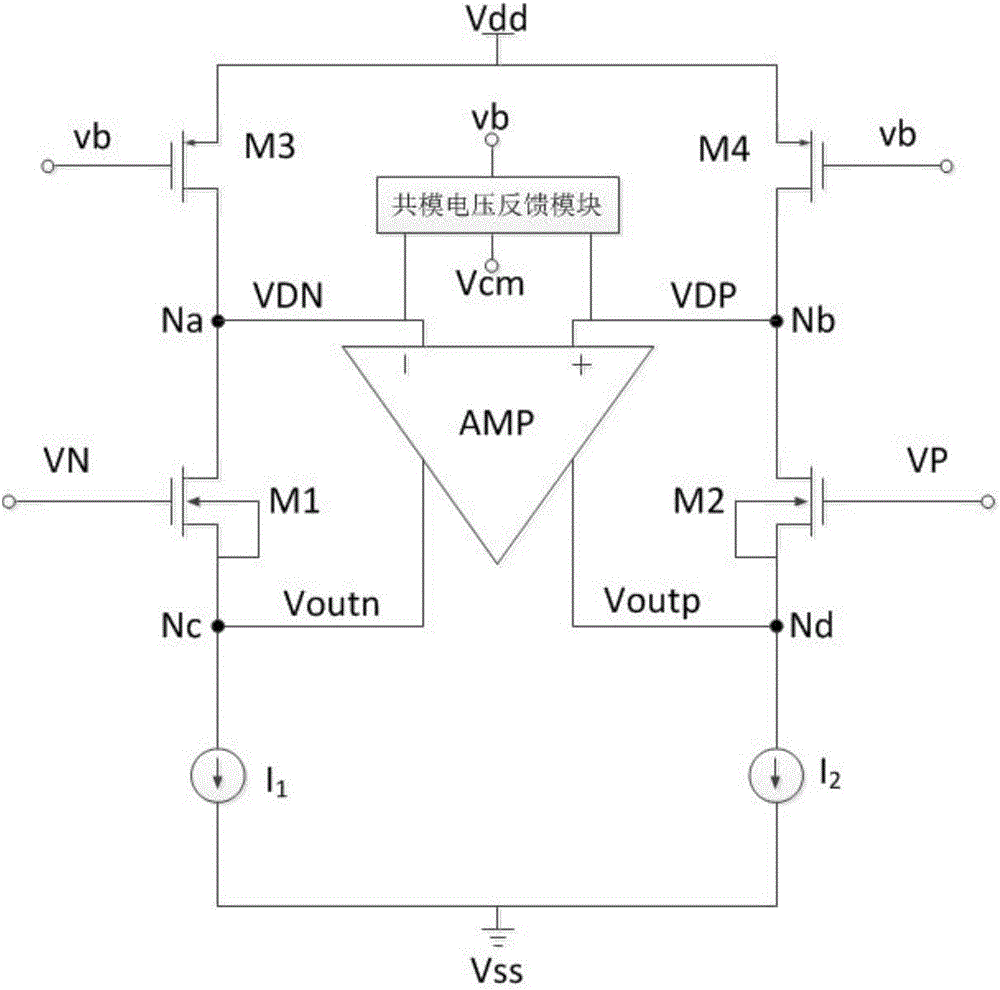 Source electrode follower buffer circuit