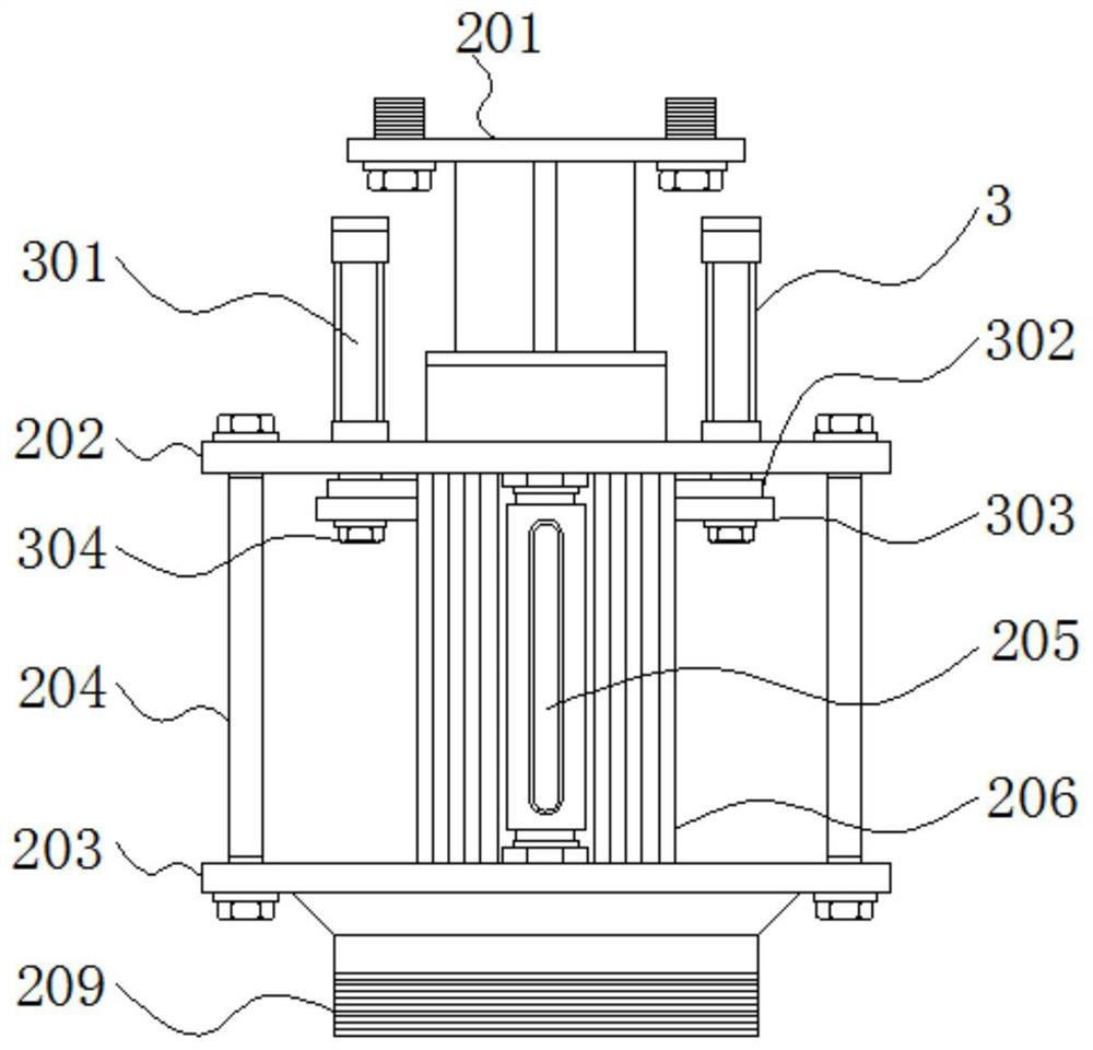 Automatic insect killing device for red-pulp peach planting