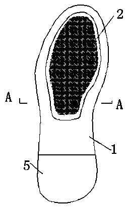 Shoe outsole structure