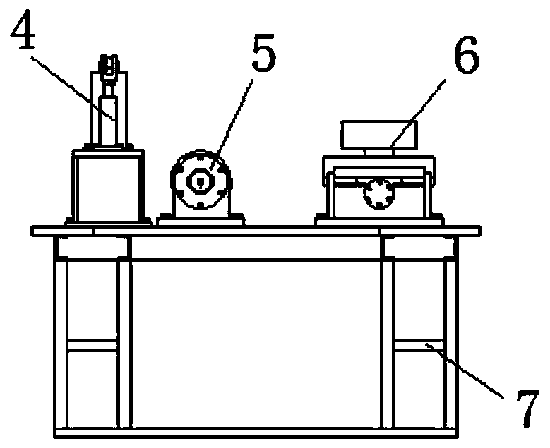 A large diameter flange drilling device