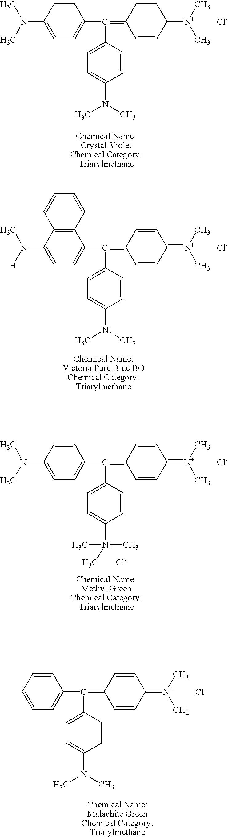 Aqueous Antiseptic Solution and Compatible Anionic Dye for Staining Skin