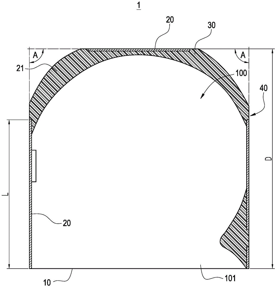 Fan frame base structure