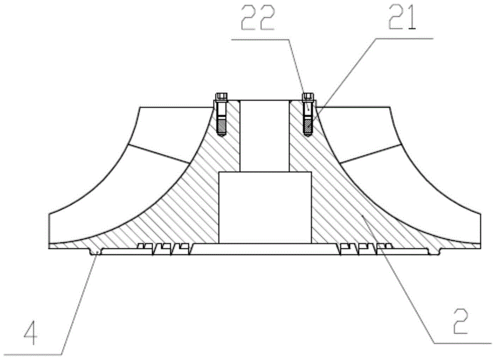 Fan capable of realizing rotor counterweight balance and counterweight balancing method thereof