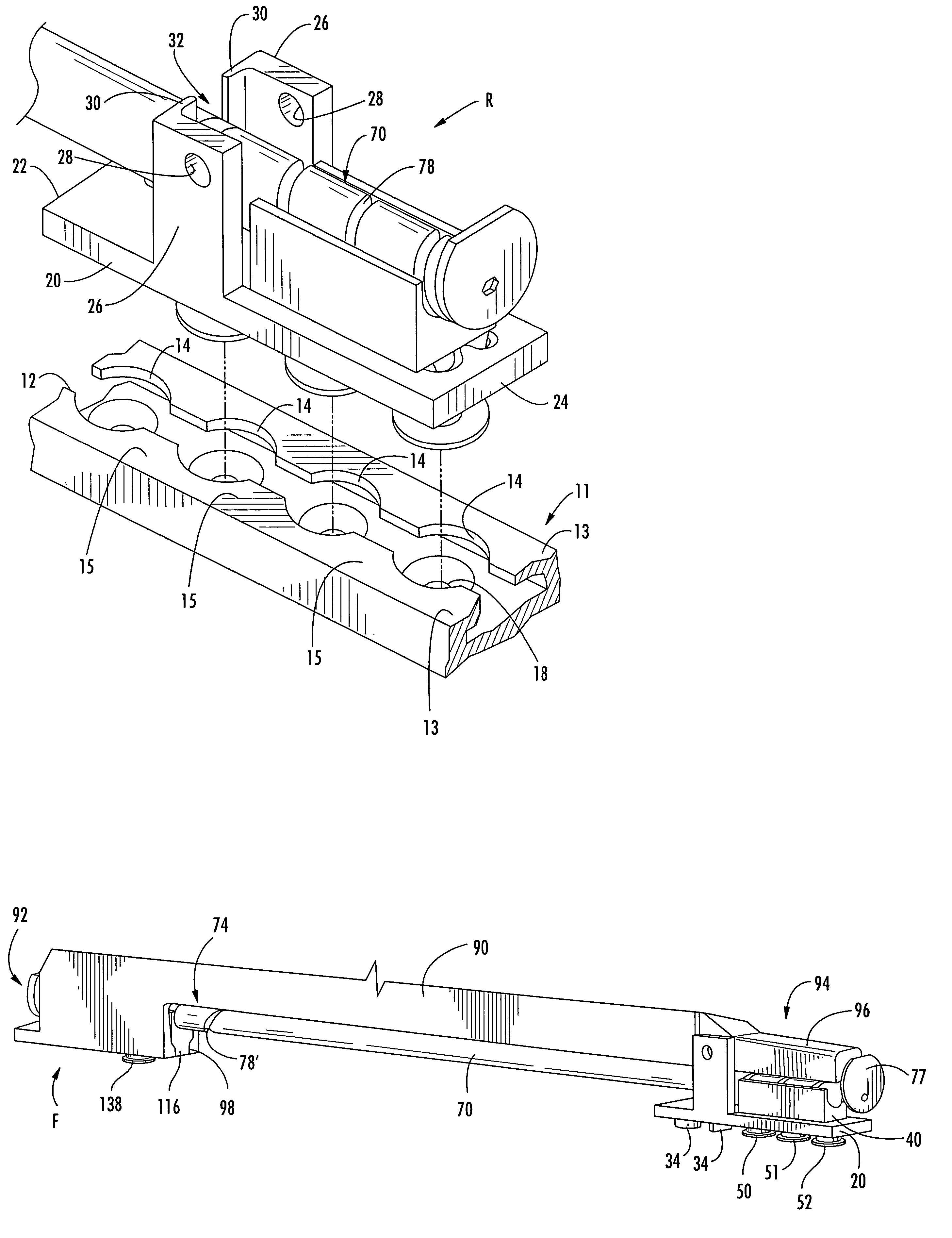 Dual track fitting