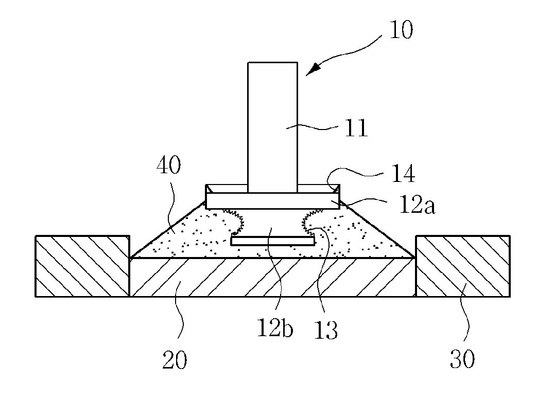 Lead pin for package substrate and semiconductor package printed circuit board including the same