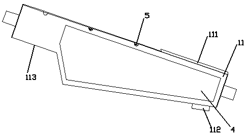 Extrusion mechanism for kitchen garbage