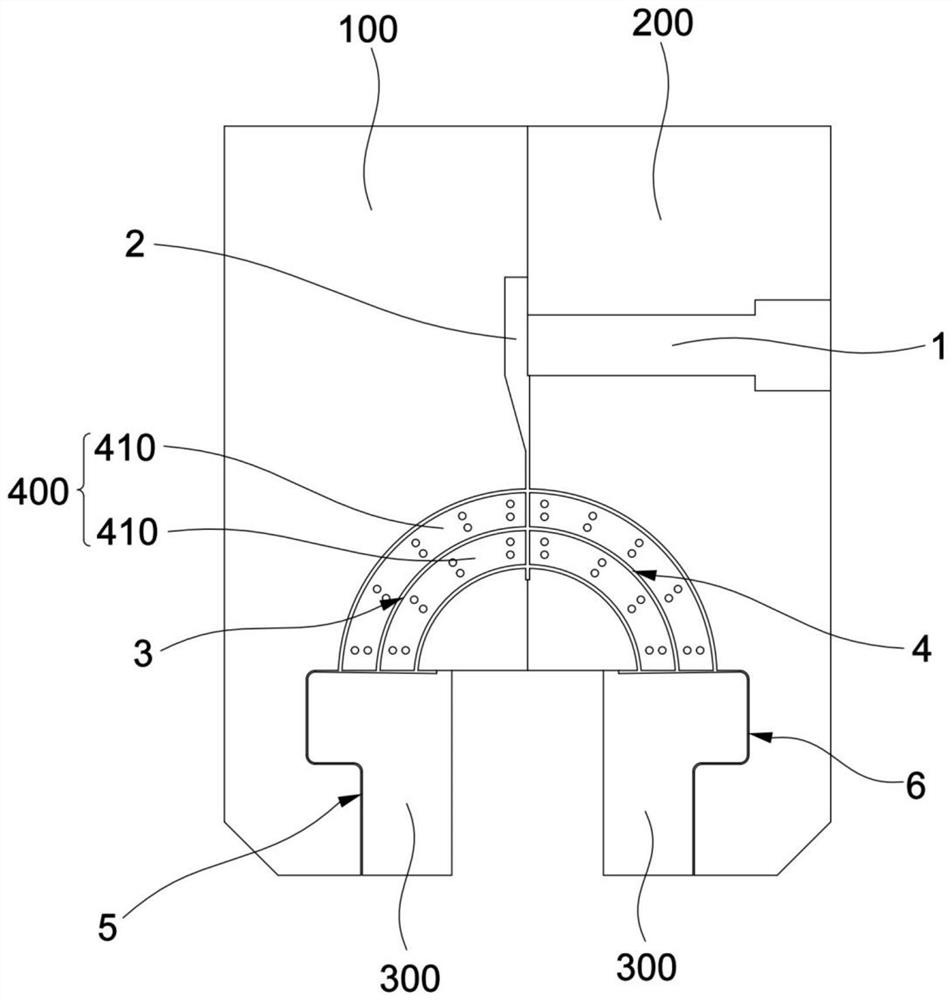 A double-edged liquid knife and liquid ejection device