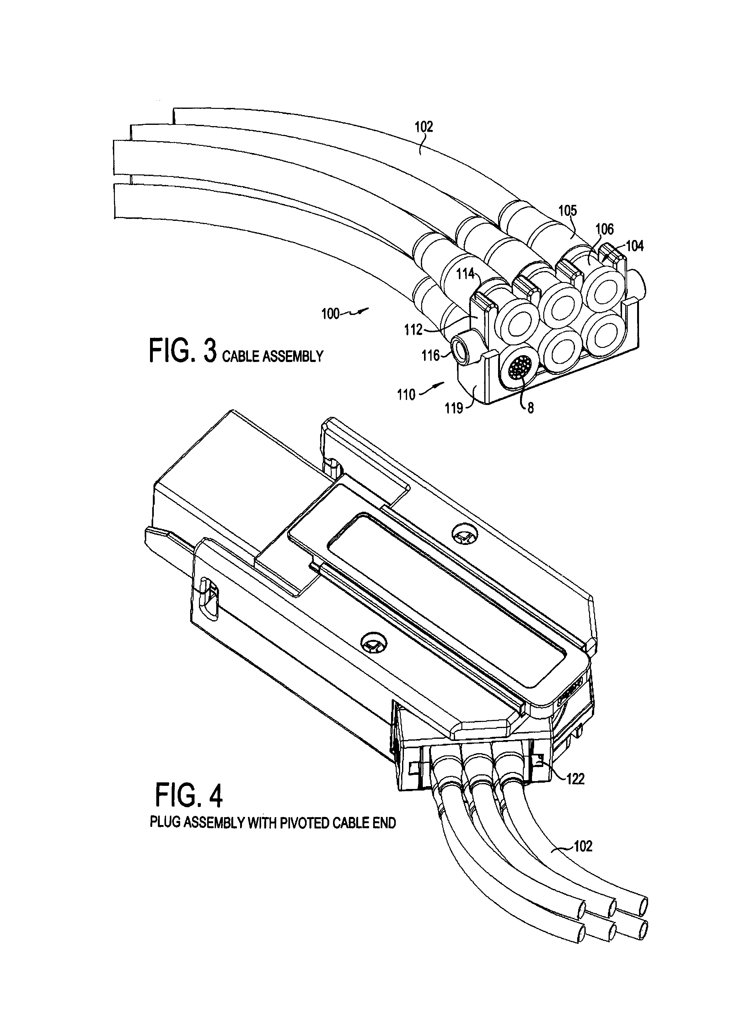 High density front panel optical interconnect