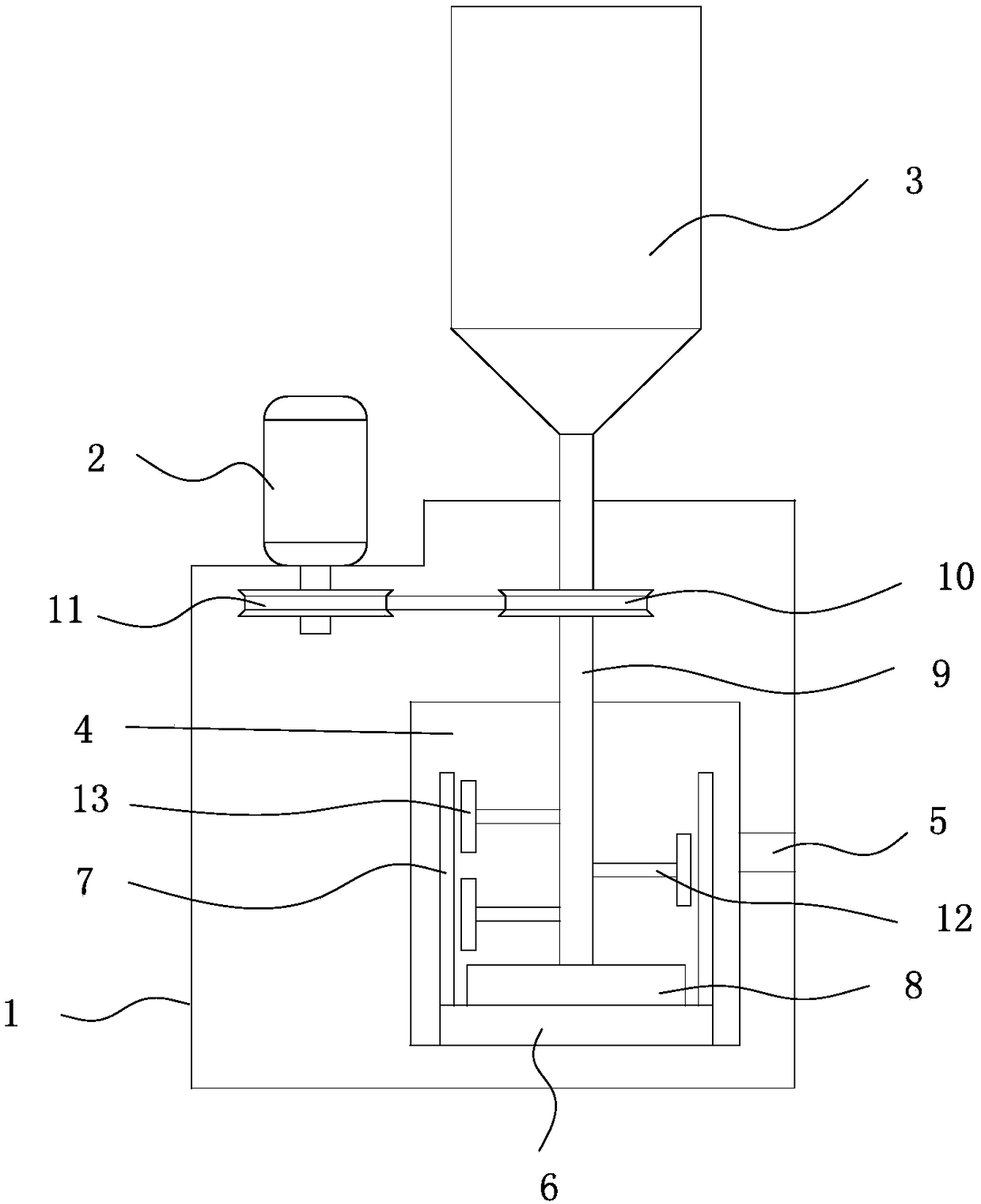 Novel coper paper pulping method