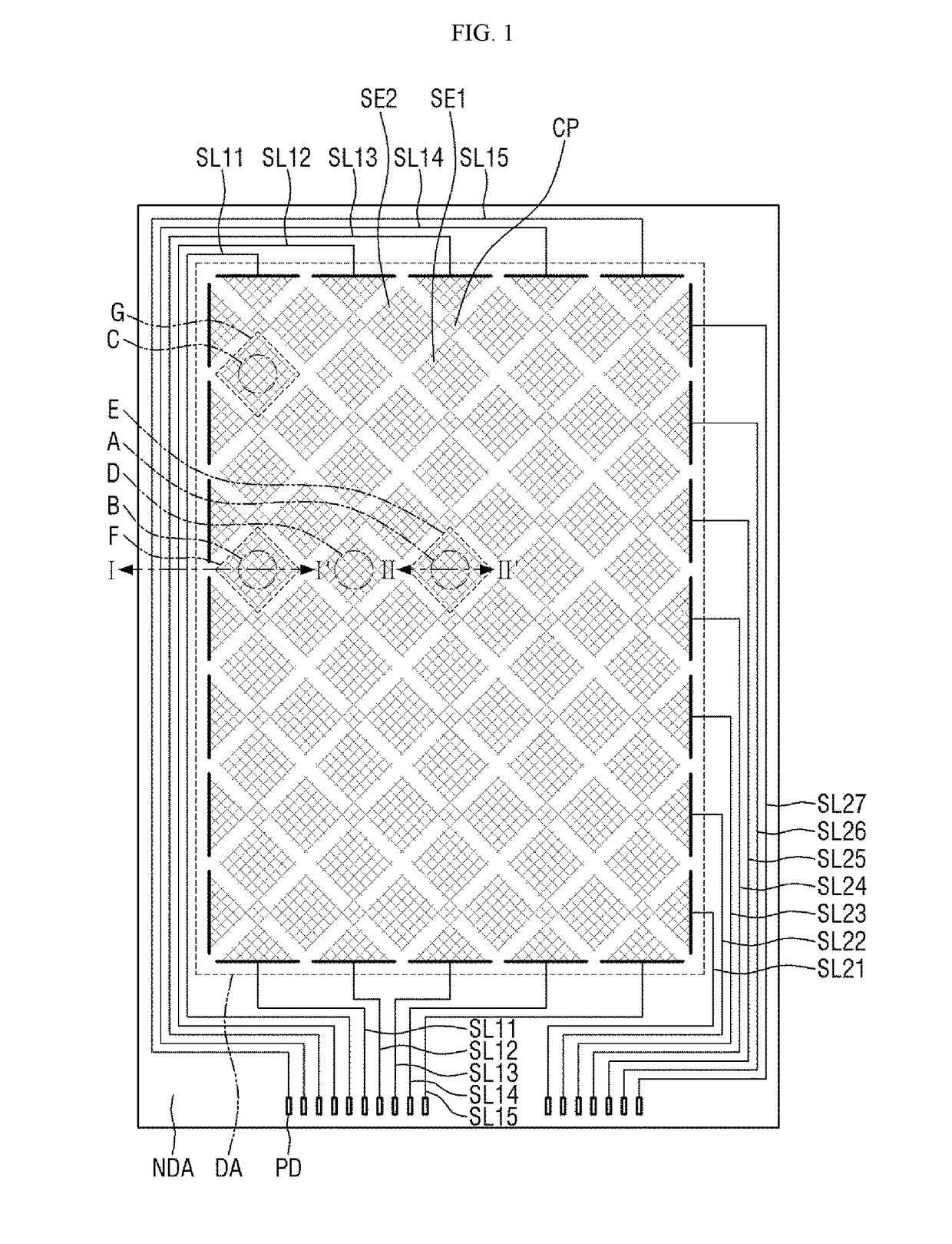 Display device including touch sensing layer