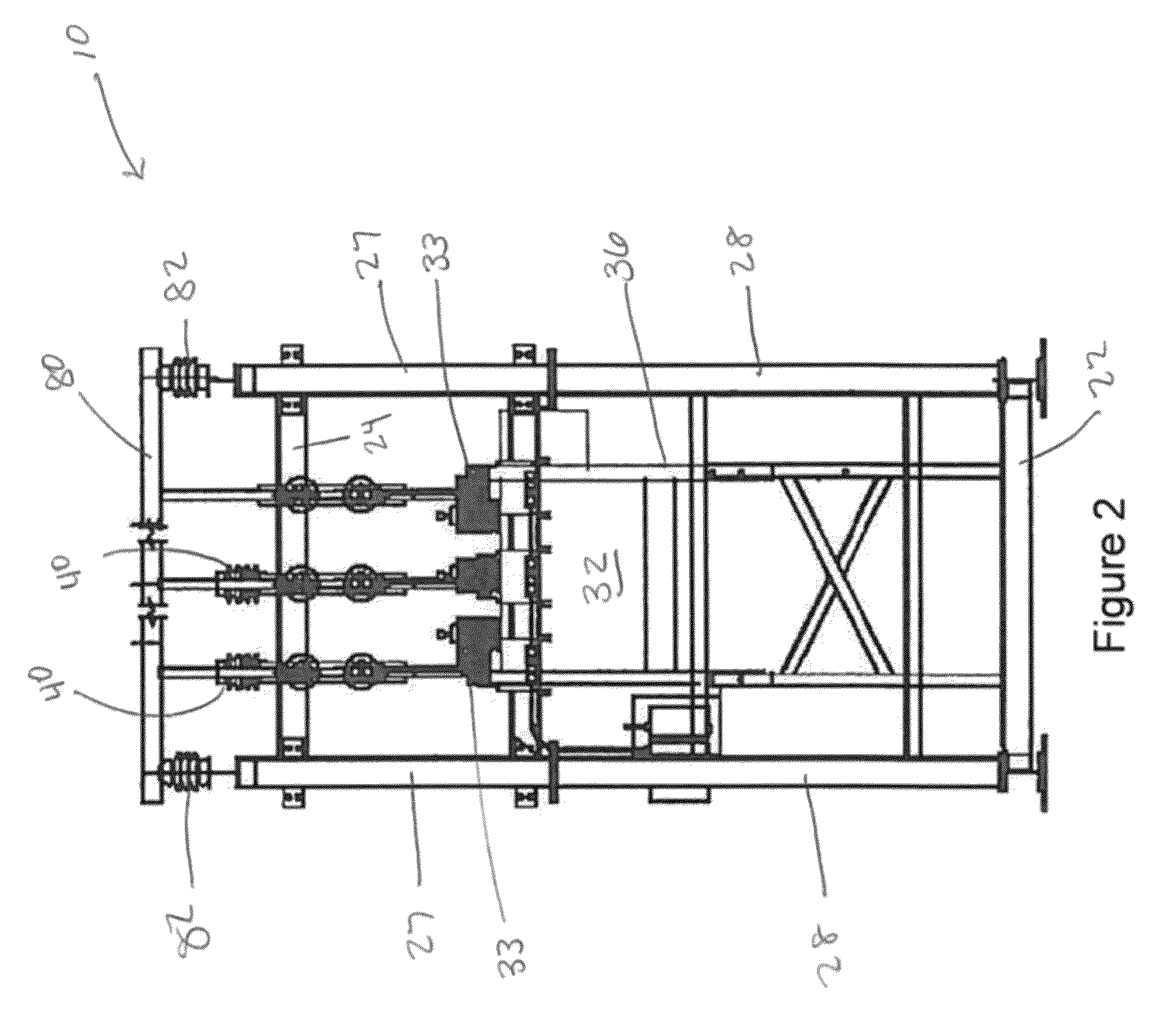 Modular substation feeder assembly