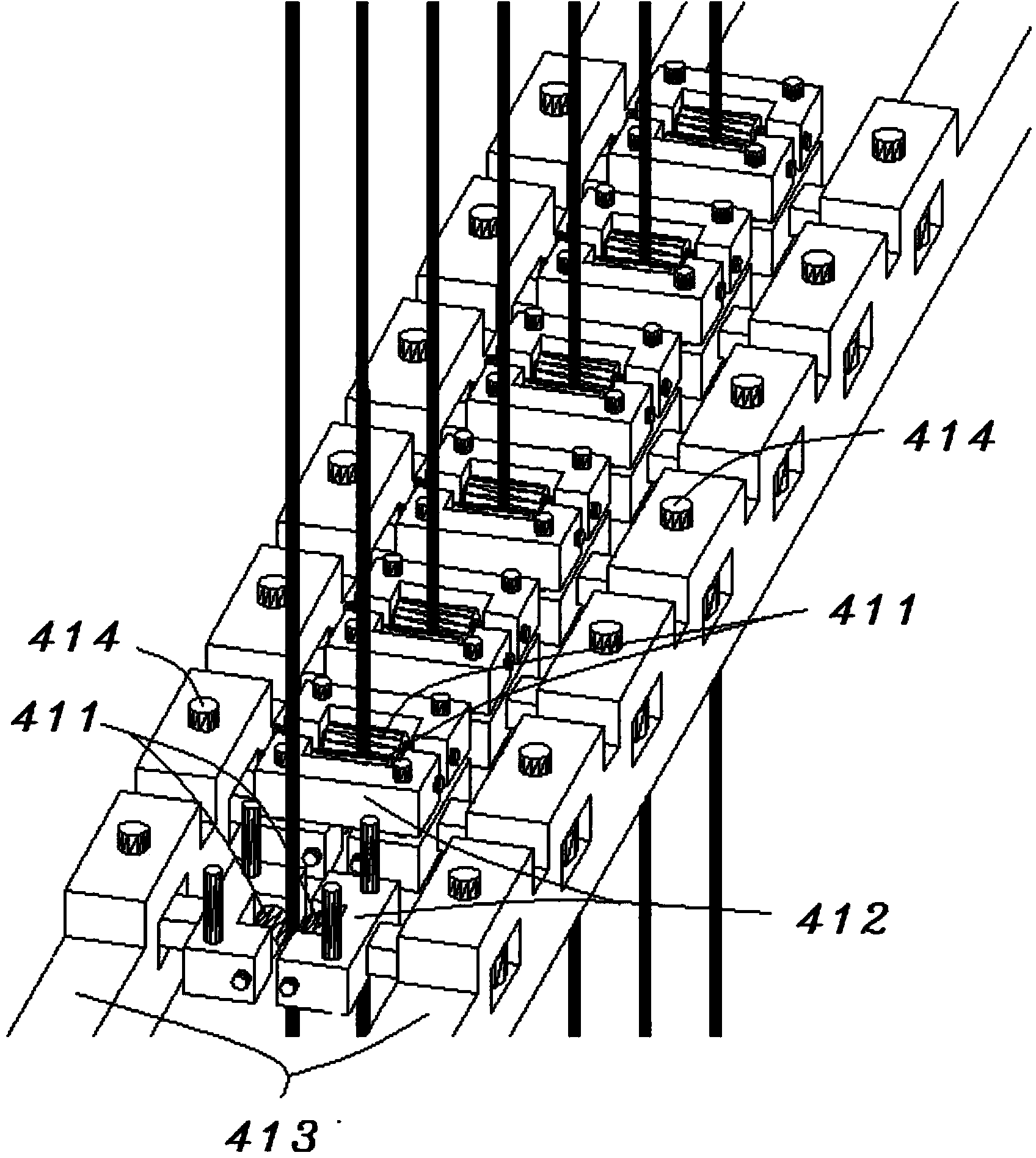 Hoisting load anti-swing control device, method, system and engineering machinery