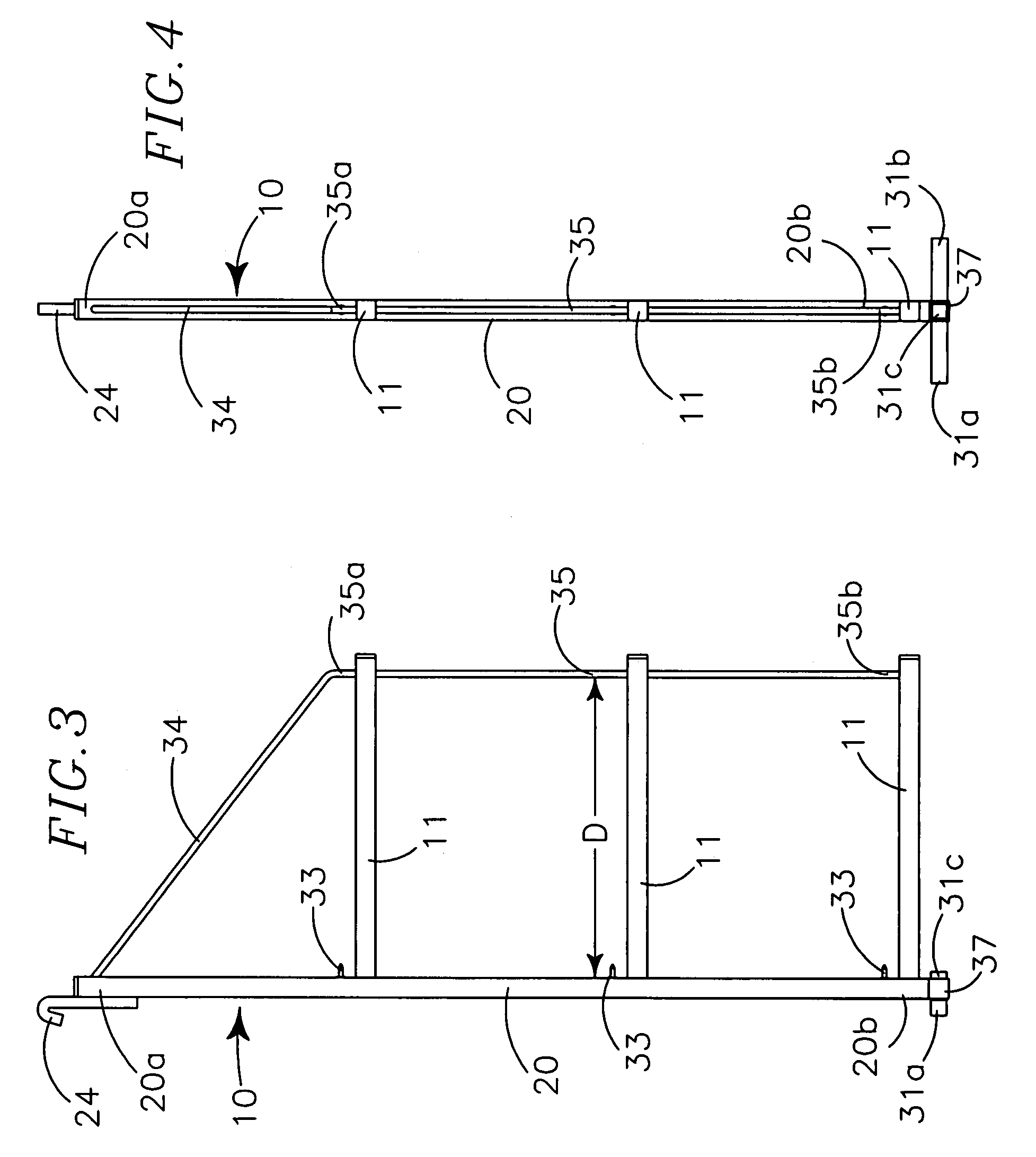 Storage system for sea-land shipping container