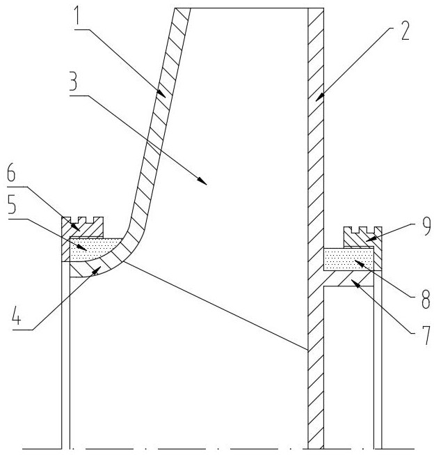 Blow-drying device for ceramic production process