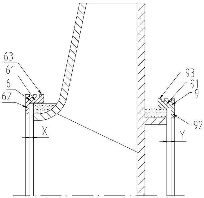 Blow-drying device for ceramic production process