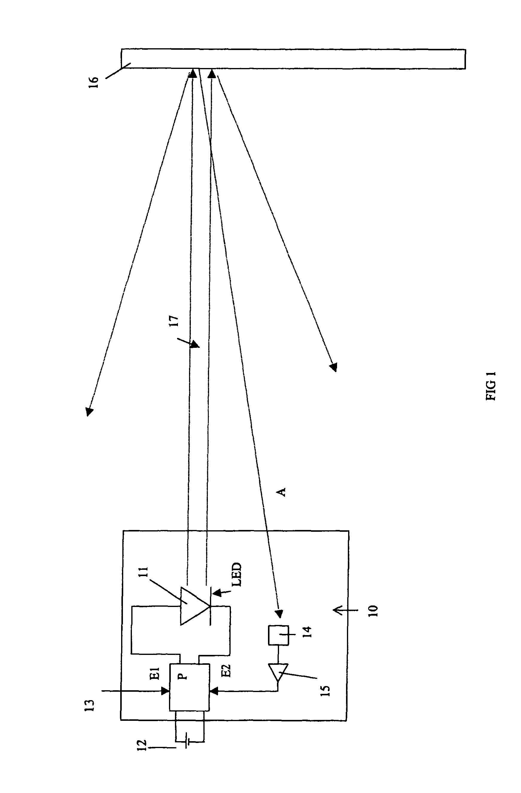 Lamp having self-regulated lighting