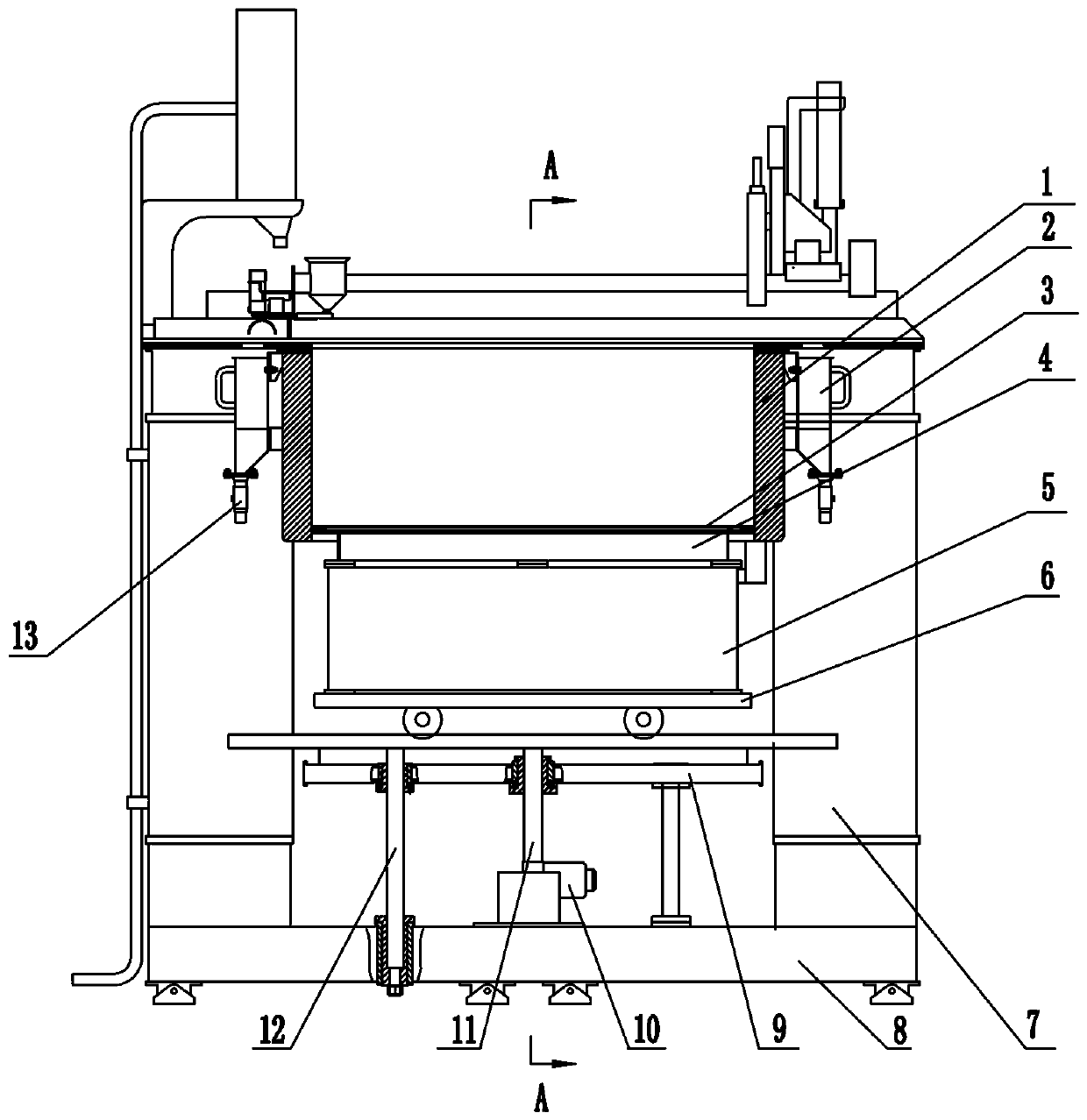 Laser 3D printing platform for sand mold making