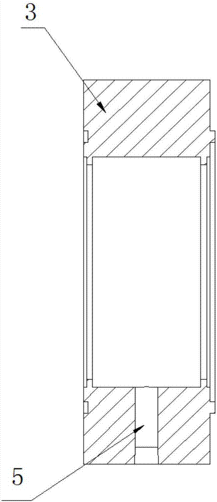 Molding machine rotating valve device with backflow protecting function