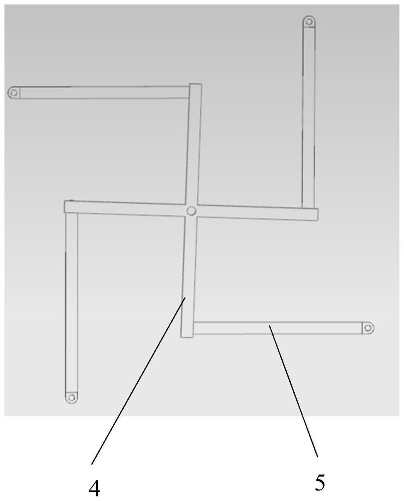 A rotor-type vehicle-mounted UAV locking device