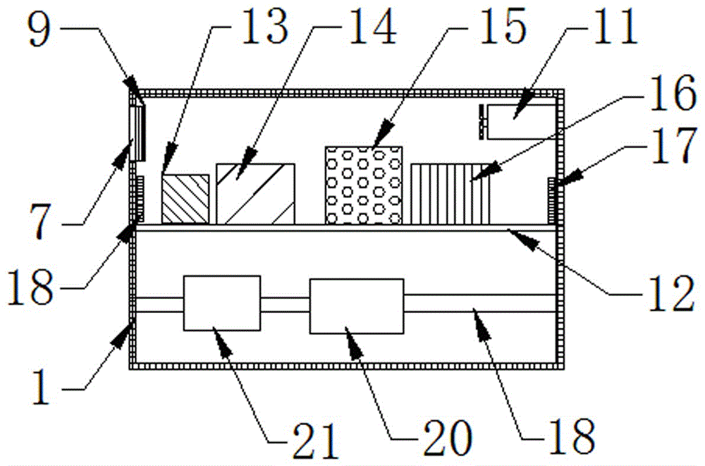 Computer network safety control device for teaching