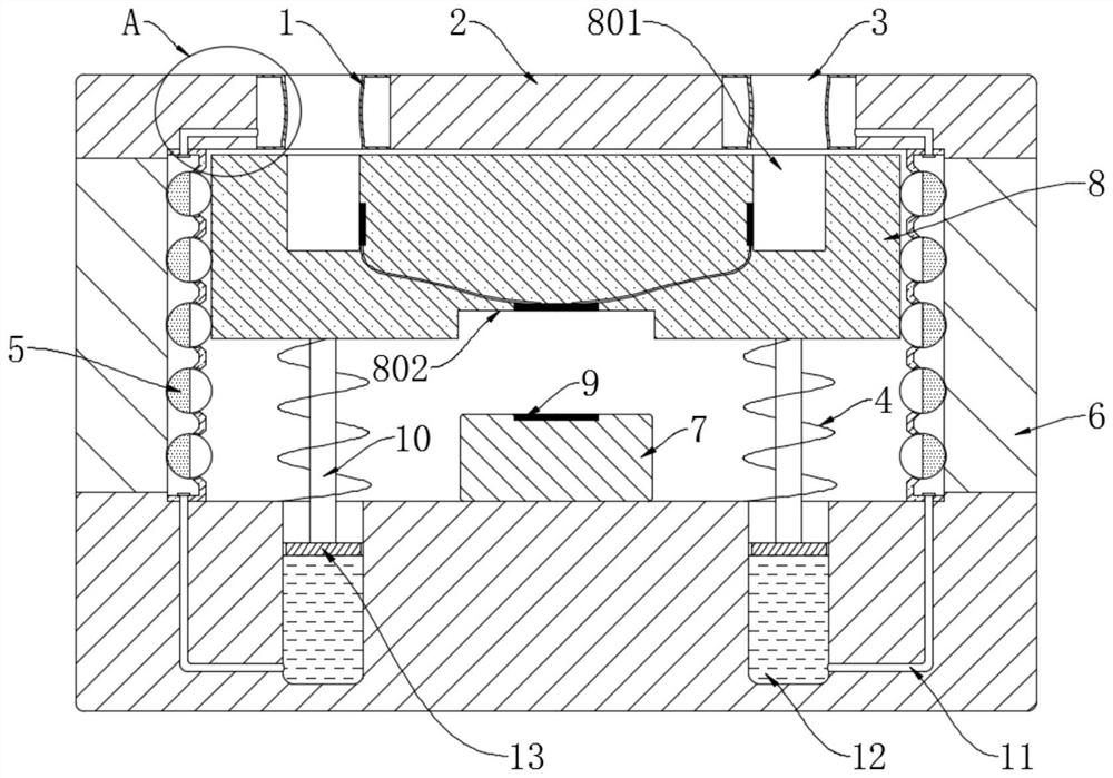 An anti-loosening socket with indicating function