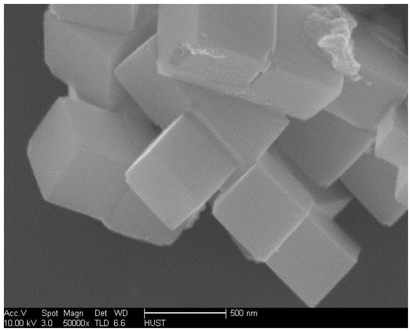 Preparation method of low-defect nano-Prussian blue, and application of nano-Prussian blue