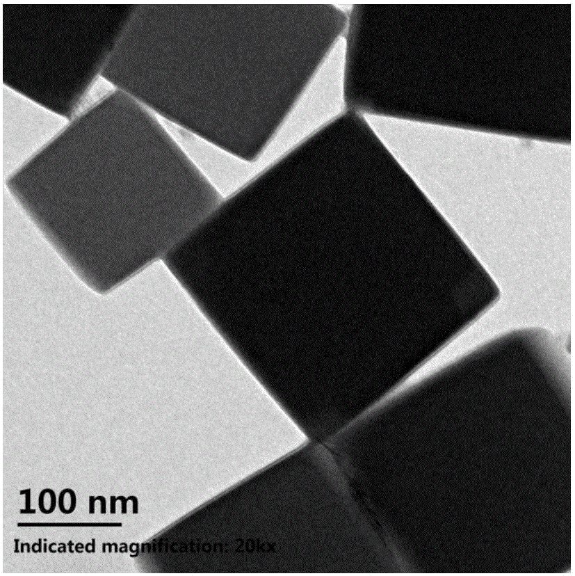 Preparation method of low-defect nano-Prussian blue, and application of nano-Prussian blue