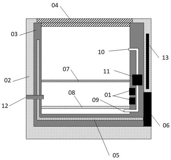 Constant-temperature storage device for placenta stem cell extracting solution